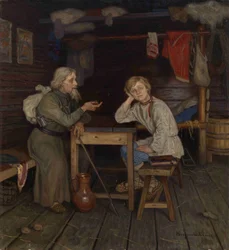 Ung munk, 1889