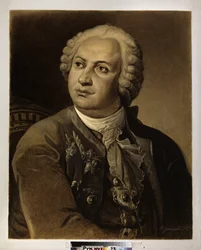 Portrett av Mikhail Vassilievitch Lomonossov