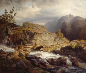Elv i fjellet
