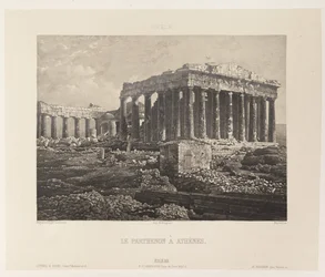 Hellas. Parthenon i Athen