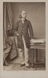 Portrett av komponisten Franz Liszt 1811-1886, ca. 1870.