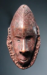 Sepik Mask, fra Papua Ny-Guinea (tre)