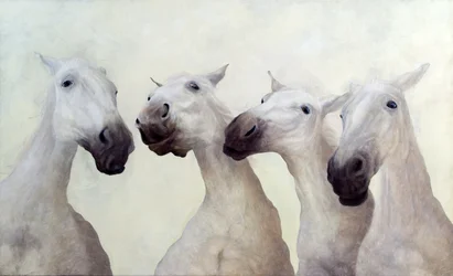 Equus fire (akryl på lerret)