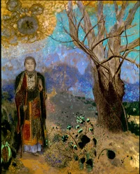 Buddha (olje på lerret