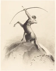Centaur visant les Nues (Centaur care vizează norii) norvegian