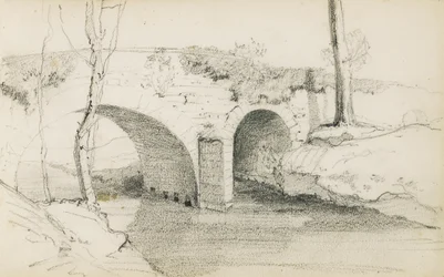 Tegning fra et album med tittelen "The Baskerland", 1862-63