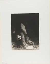 Blomster faller og hodet til en pyton dukker opp, plate 5 av 24
