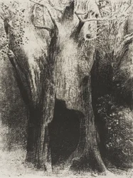 Jeg stupte inn i ensomhet. I Dwelt in the Tree behind Me, plate 9 av 24