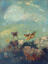 Sommerfugler. Rundt 1910
