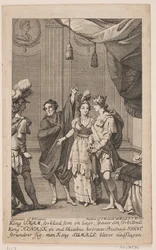 Illustrasjon for NK Bredal, "Gram og Signe"