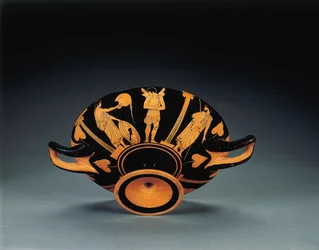 Attisk rødfigur kylix, ca.470 f.Kr