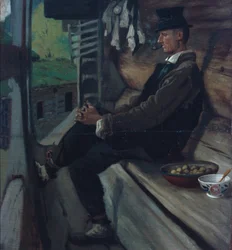 Uten tittel (olje på lerret)