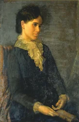 Hester Marian Wait Lay, portrett av kunstnerens kone