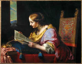 Den hellige Katarina Hypatia (maleri på lerret)