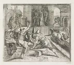 Salomo bygger tempelet i Jerusalem Malerier i Raphaels Loggia (serietittel)