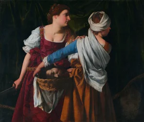 Judith og hennes tjenestepike med Holofernes#39; hode