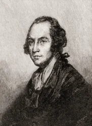 Aaron Burr, Jr., fra The History of Our Country, utgitt 1905 (tregravering)