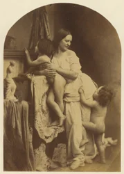 Madonna og barnet med døperen Johannes