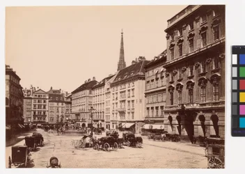 1. Neuer Markt - Utsikt mot Stefansdomen