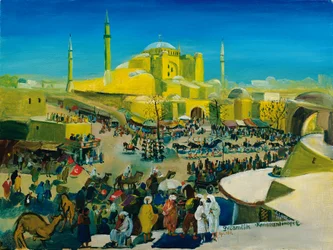Der Selamlik i Konstantinopel