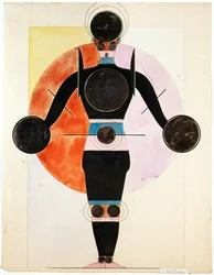Figur til Das Triadische Ballet - Triadisk ballet