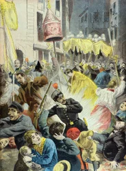 Anarkistisk angrep på Corpus Christi-prosesjonen i Barcelona