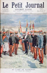 Presentasjon av fargene, Sathonay-Camp, 1895