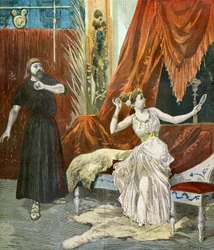 Sibyl Sanderson og Francisque Delmas