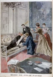Félix Faures død, 1899.