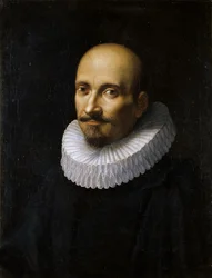 Portrett av Marcello Provenzale 1575-1639, første tredjedel av 1600-tallet.