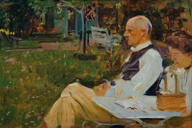 Heinrich (?) Triesch og hans kone