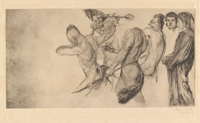 Dante og Virgil besøker helvete (Inferno Canto 22)