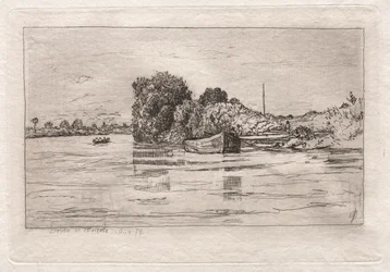 Donau ved Valhalla, 1879.