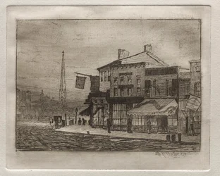 Eagle Street og Woodland Avenue, 1878.