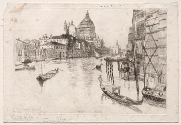 Inngang til Grand Canal, 1880.