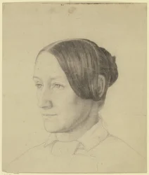 Portrett av Emilie Scholderer, kunstnerens mor