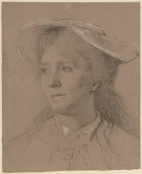 Portrett av Luise Scholderer