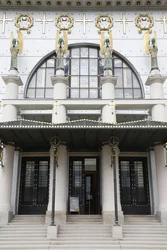 Am Steinhof kirke (kirke Leopld) designet av Otto Wagner, Wien, Østerrike (bilde)
