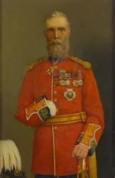 General Sir Mark Walker (olje på lerret)