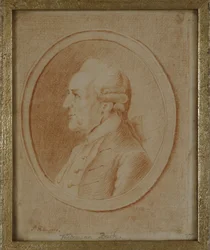 Wilhelm Friedrich Bach, 1782 (rødt kritt på papir)