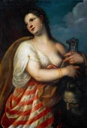 Judith med sjefen for Holofernes, før 1636