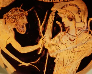 Ulysses og Athena i møtet med Nausikaa …