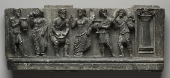 Babylonsk nødhjelp, Pakistan, Gandhara, Buner-området, Tidlig puteperiode (Ed 1-3to) (Schist)