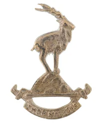 Cap-merke, Zhob Militia
