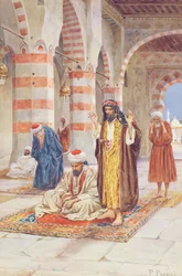 The Hour of Prayer (wc over spor av blyant på papir)