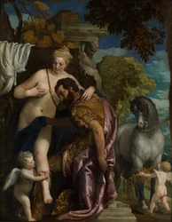 Mars and Venus United by Love, 1570-tallet.