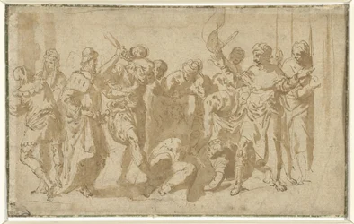 Martyrium av Saint Sebastian (?)