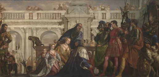 Familien til Darius før Alexander, ca. 1565