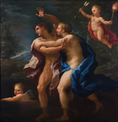 Salmacis og Hermafroditus.