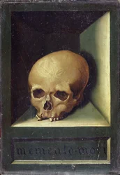 Memento Mori, ca. 1794 (olje på eikeplate)